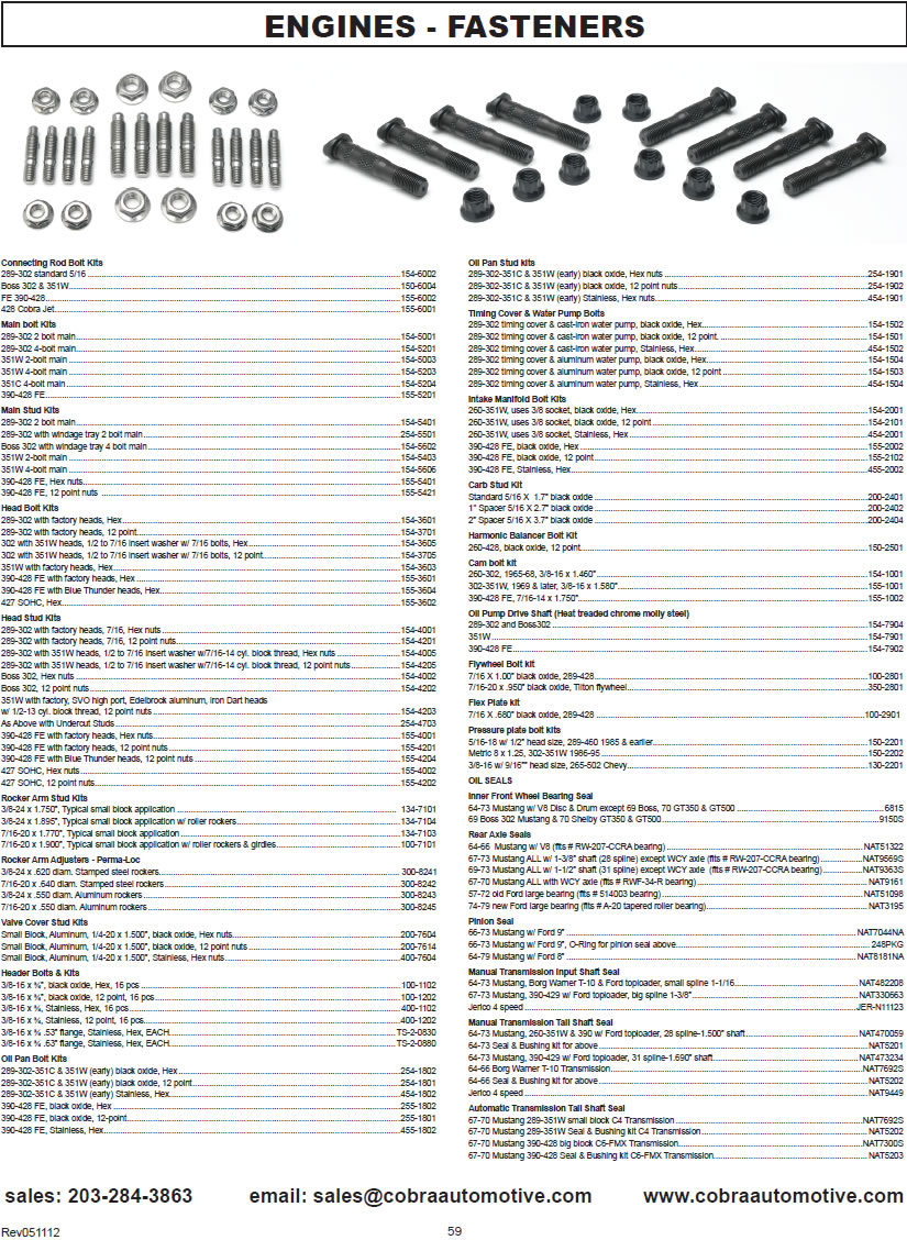 Engines - catalog page 59